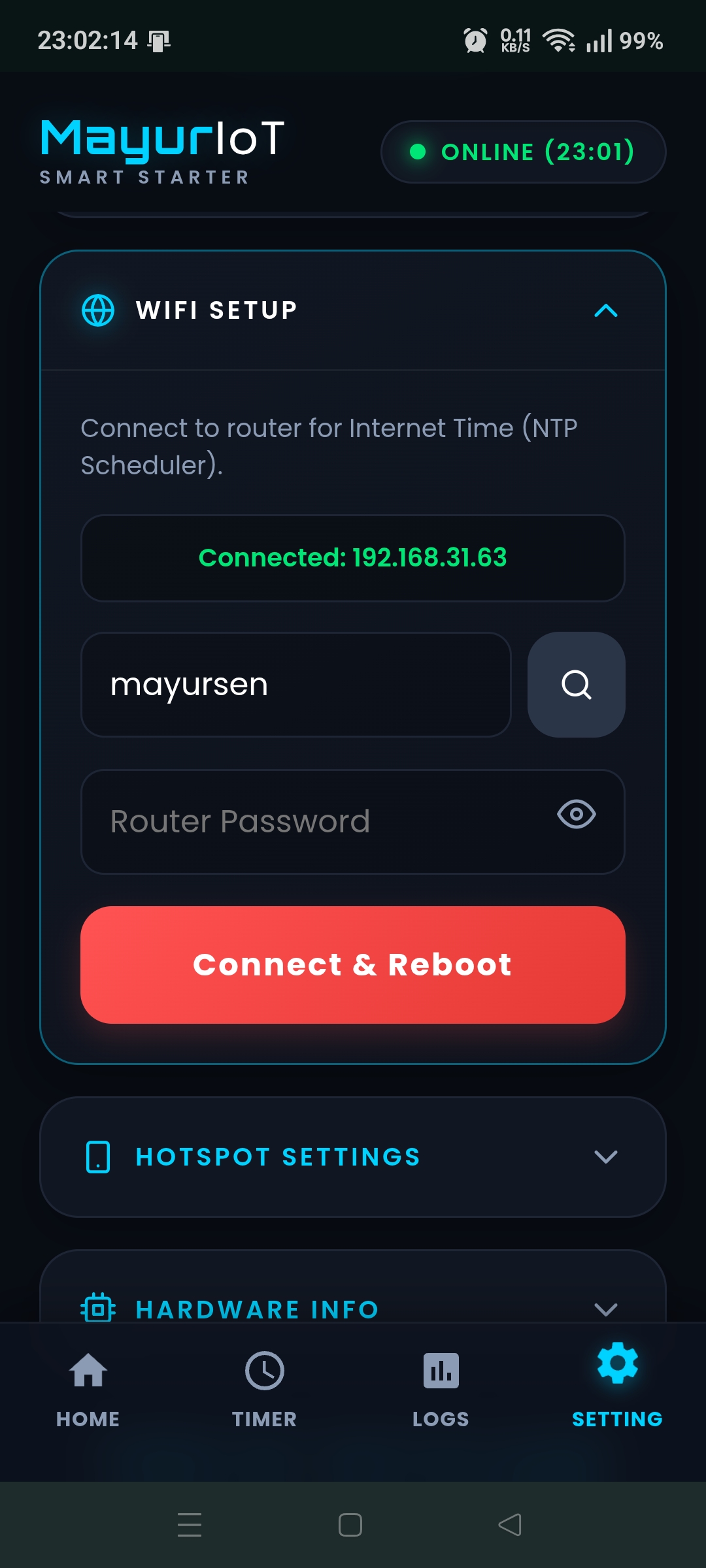 Router WiFi Setup